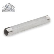 Smith-Cooper Welded Nipple, S40,304/L, 1X10
